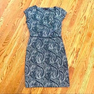 Black and White Marchesa Dress